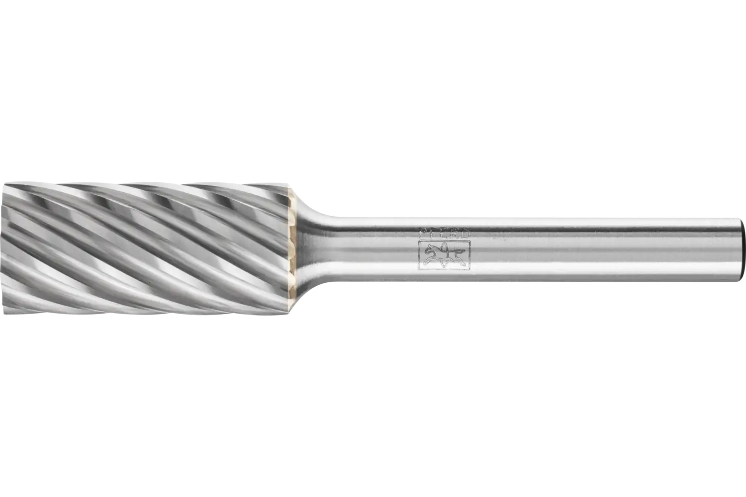 Picture of Pferd Carbide Bur SA-5 Cylindrical Uncut End Inox Cut 1/2" x 1" x 1/4" Shank